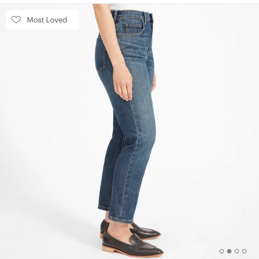Everlane High Rise Straight Jeans Size 30 Ankle